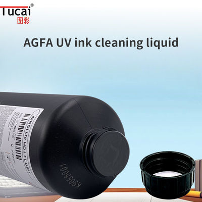 AGFA Transparent Solvent Based Ink UV Ink Cleaning Solution For Epson DX5 DX6