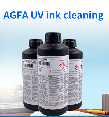 AGFA Transparent Solvent Based Ink UV Ink Cleaning Solution For Epson DX5 DX6