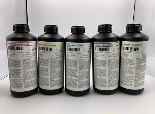 Belgium Agfa Uv Resistant Inkjet Ink HD1 F2 K3 Label Printing Ink For Industrial Printhead