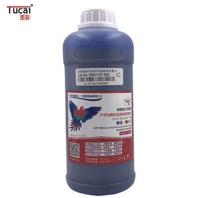 Outdoor Eco Solvent Ink Pigment Eco Solvent Max Ink For Epson DX4 DX5 DX7