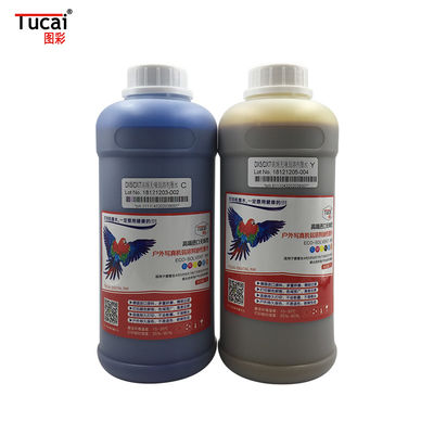 Outdoor Eco Solvent Ink Pigment Eco Solvent Max Ink For Epson DX4 DX5 DX7