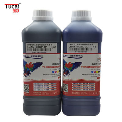 1000ml Bottled Outdoor Solvent Ink Epson For Epson DX5 DX7 Piezoelectric Printer