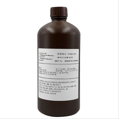 Smooth Black Ricoh Ink 1000ml/Bottle Label Printer Uv Ink For Label Printing