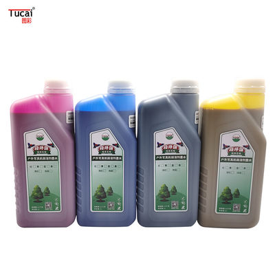 Wholesale odorless eco solvent ink for Epson DX4/DX5/DX6/DX7/XP600/TX800 print head for outdoor advertising, store adver