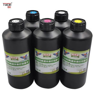 High-speed environmentally friendly printing ink suitable for i1600 i3200 UV  printer ink forwallpaper, plastic, acrylic
