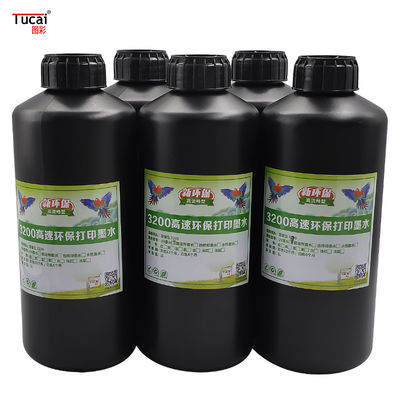 High-speed environmentally friendly printing ink suitable for i1600 i3200 UV  printer ink forwallpaper, plastic, acrylic