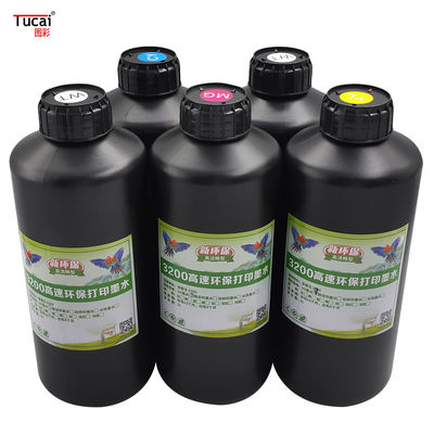 High-speed environmentally friendly printing ink suitable for i1600 i3200 UV  printer ink forwallpaper, plastic, acrylic