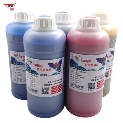 Bright Colors Good Weather Resistance Ricoh G5 Eco Solvent Ink For Outdoor Store Advertising