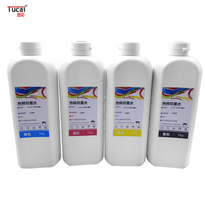 1000ml Sublimation Ink Compatible Epson Dx5 Dx7 Xp600 Tx800 5113 4720 For Clothing Printing