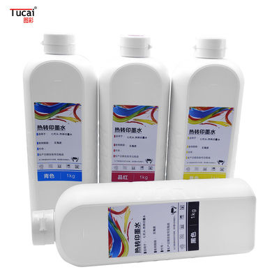 1000ml Sublimation Ink Compatible Epson Dx5 Dx7 Xp600 Tx800 5113 4720 For Clothing Printing