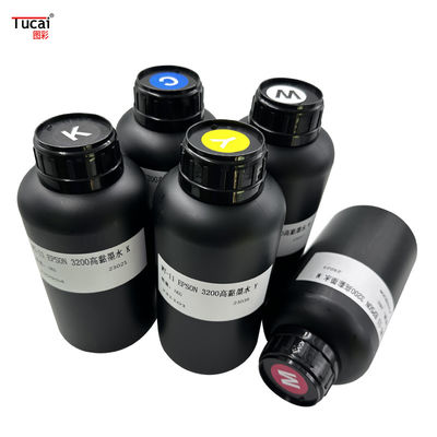 1000 Ml UV Ink High Scratch Resistance BK/CY/MG/YL/WH For Epson I3200 Printhead