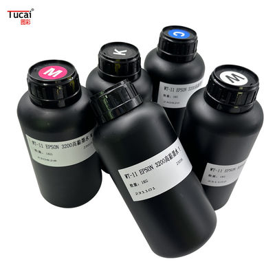1000 Ml UV Ink High Scratch Resistance BK/CY/MG/YL/WH For Epson I3200 Printhead