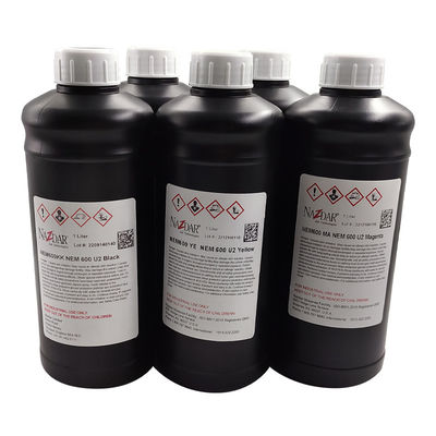 1000 ml original Nazdar uv curing ink for Ricoh Seiko Konica Starlight Toshiba for phonecase acrylic