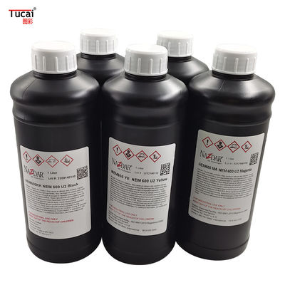 1000 ml original Nazdar uv curing ink for Ricoh Seiko Konica Starlight Toshiba for phonecase acrylic