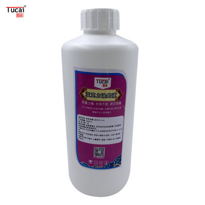 Transparent waterproof low odor non-toxic traceless coated metal acrylic glass