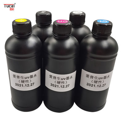 Smooth Printing UV Ink for Epson DX5/DX7/XP600/TX800 1000ml No Clogging Hard/Soft