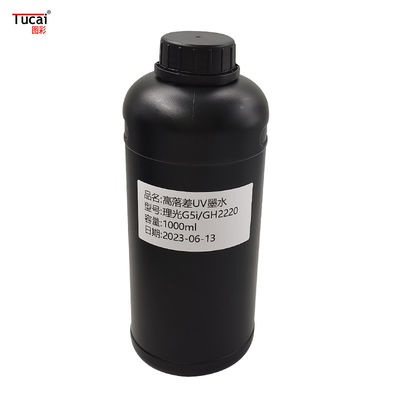 High quality and good price 5 colors High drop UV ink for Ricoh G5i/GH2220 for plastic leather acrylic metal