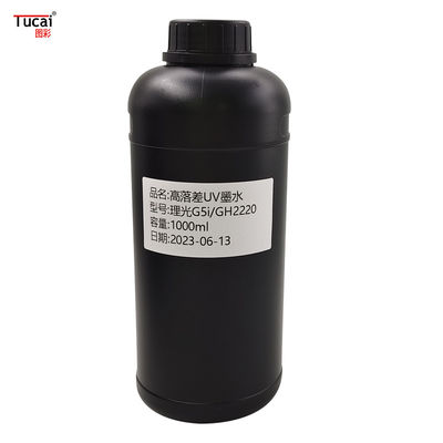 High quality and good price 5 colors High drop UV ink for Ricoh G5i/GH2220 for plastic leather acrylic metal