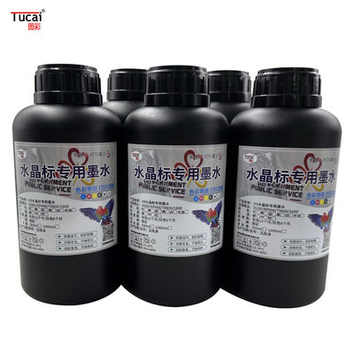 500ml AB Transfer 3200 UV DTF Ink Compatible With Large-scale Roll Crystal Sticker Printers Digital Printing