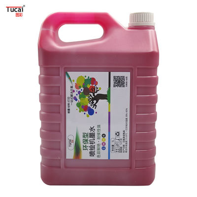 5L Large Capacity Bright Color Inkjet Solvent Ink For Seiko 1024 Konica 512i Starlight 1024