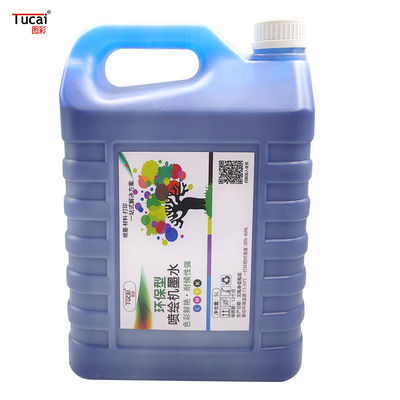 5L Large Capacity Bright Color Inkjet Solvent Ink For Seiko 1024 Konica 512i Starlight 1024