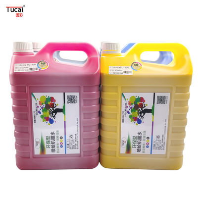 5L Large Capacity Bright Color Inkjet Solvent Ink For Seiko 1024 Konica 512i Starlight 1024