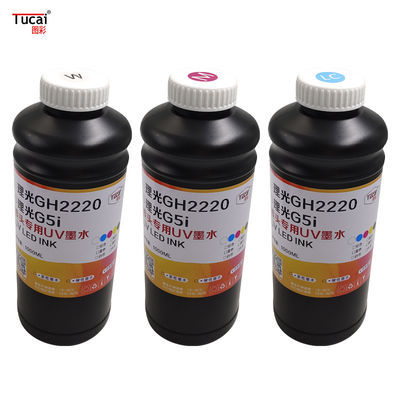 1L  Environmentally Friendly Low Odor Smooth Printing UV Ink For Ricoh G5i Printhead