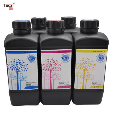 Low Odor 1L/Bottle Ricoh G4G5G6 Uv Ink For Toshiba Printhead Of BK/CY/MG/YL/WH Color